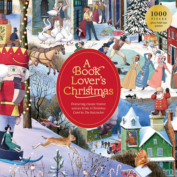A Book Lover's Christmas 1000pc