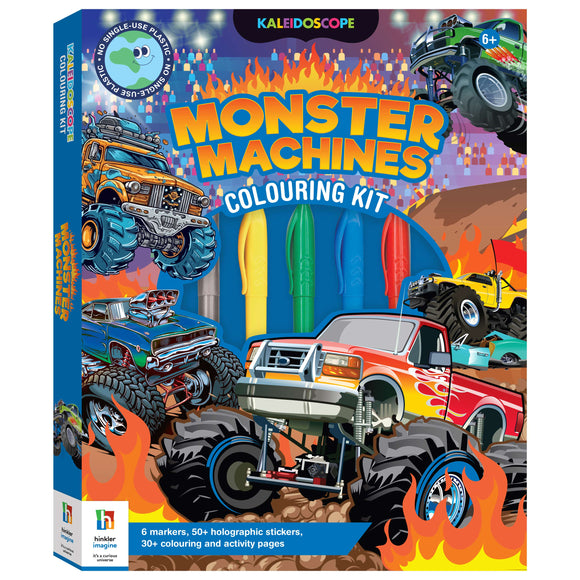 Kaleidoscope: Colouring Kit - Monster Machines