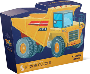 Croc Creek - Construction Zone Floor Puzzle 36pc