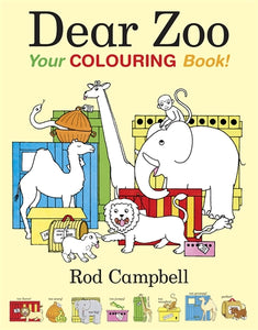 Dear Zoo: Your Colouring Book - Rod Campbell