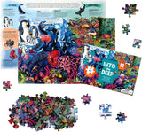 Into the Deep Sharing Puzzle: A 180-Piece Under the Sea Jigsaw Puzzle with Both Big and Little Pieces