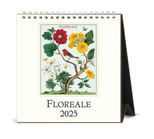 2025 Desk Calendar - Cavallini & Co: Floreale