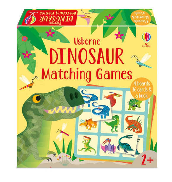 Dinosaur Matching Games and Book - Usborne