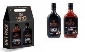 Hunt & Gather Duo Sauce Pack - Classic Steak & Hot Wing Toss
