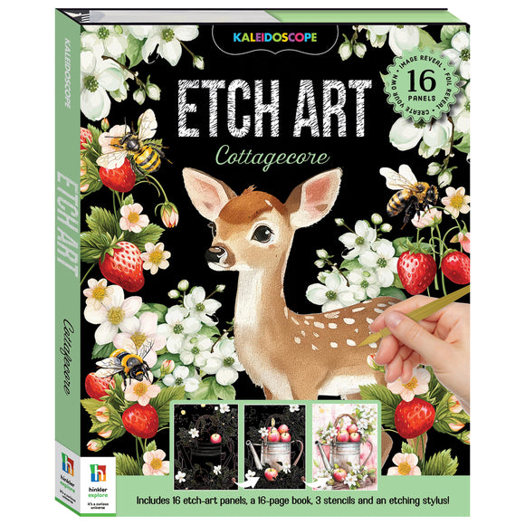 Kaleidoscope: Etch Art Creations - Cottagecore