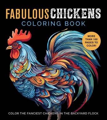 Fabulous Chickens Colouring Book