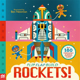 Flip, Flap, Build: Rockets - Ben Newman (Illustrator)