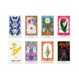 Floral Tarot: 78-Card Deck and Guidebook - illustrated by Nina Pace, Diana McMahon Collis