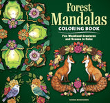 Forest Mandalas Coloring Book - Fun Woodland Creatures and Scenes to Color