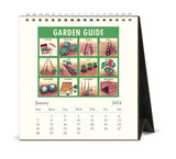 2024 Desk Calendar - Cavallini & Co - Gardening
