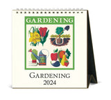 2024 Desk Calendar - Cavallini & Co - Gardening