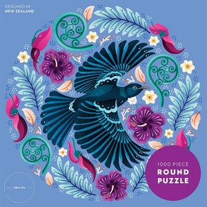 Catherine Marion - Tuneful Tui 1000 Pce Round Puzzle