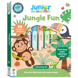 Junior Kaleidoscope Colouring Kit - Jungle Fun