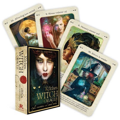 Kitchen Witch Oracle: Spells, incantations and natural remedies -Jena Dellagrottaglia