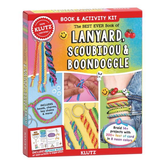 Klutz: The Best Ever Book of Lanyard, Scoubidou, and Boondoggle Kit