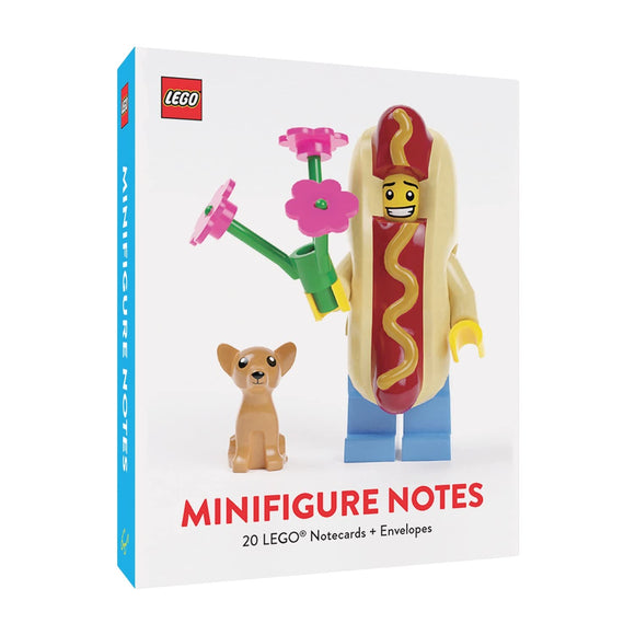 LEGO Minifigure Notes: 20 Notecards and Envelopes