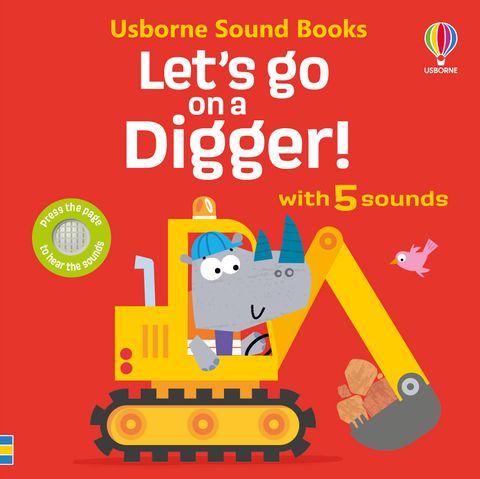 Let's go on a Digger: Usborne Sound Books - Sam Taplin,