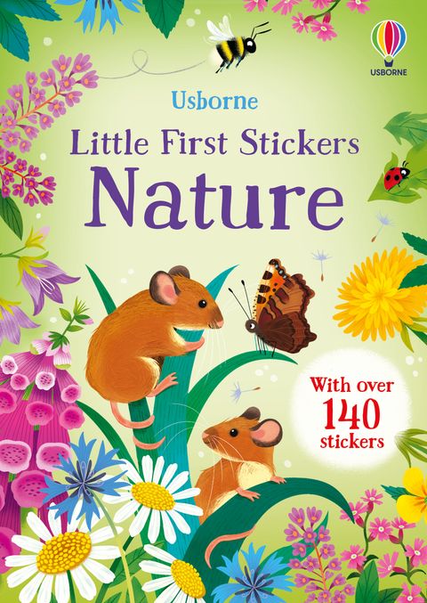 Usborne Little First Stickers Nature