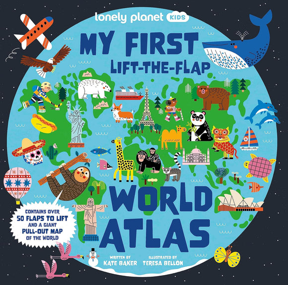Lonely Planet Kids - My First Lift-the-Flap World Atlas