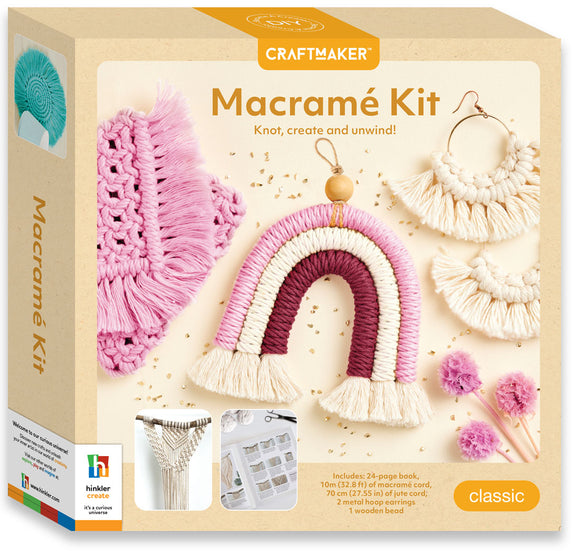 Craft Maker Macramé Kit - Hinkler