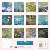 2026 Calendar - Monet's Waterlilies