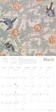 2027 - V&A: William Morris Wallpapers Wall Calendar