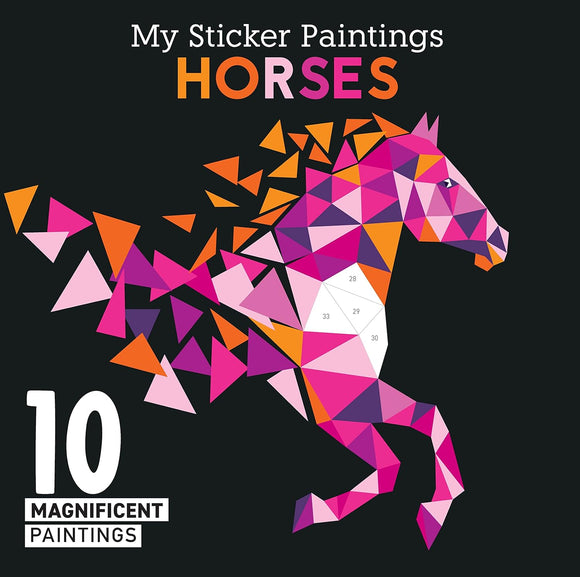 My Sticker Paintings - Horses