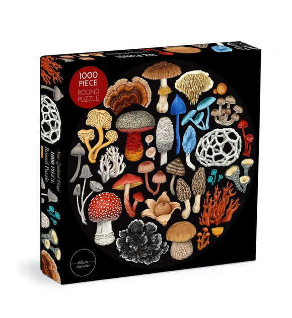 Wolfkamp & Stone - NZ Fungi - 1000 Pce Puzzle