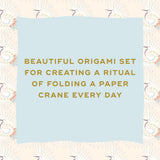A Paper Crane a Day: A Year of Mindful Folding - Origami Notepad 365 Sheets