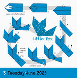 2025 Calendar - Origami Page-A-Day Calendar: More Than 25 Projects to Fold