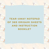 A Paper Crane a Day: A Year of Mindful Folding - Origami Notepad 365 Sheets