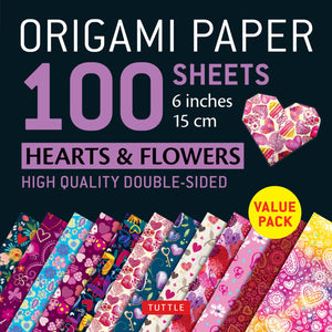 Origami Paper Bright Flowers 15cm 100 Sheets