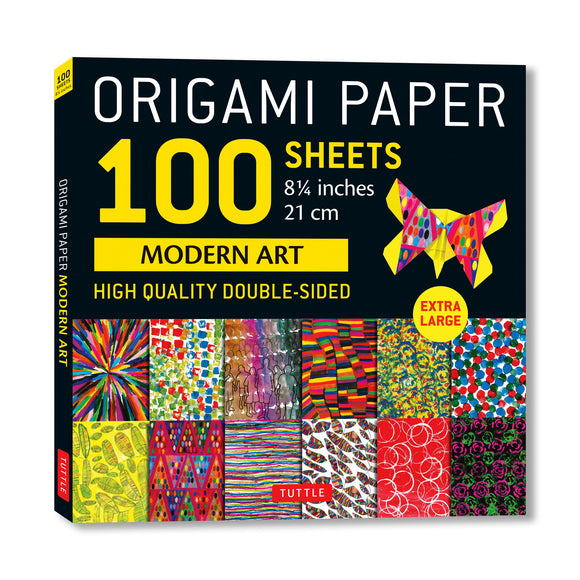 Origami Paper 100 sheets Modern Art (21cm): Tuttle