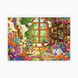 PieceHouse - Petals & Pages 1000pc Jigsaw Puzzle