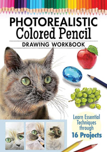 Photorealistic Coloured Pencil Drawing Workbook - irodoreal