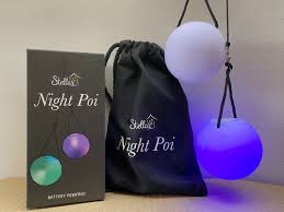 LED Night Poi Set