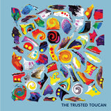 Pop Art Animals Sticker Mosaic Art