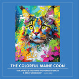 Pop Art Animals Sticker Mosaic Art