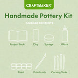 Craft Maker Handmade Pottery Kit - Hinkler