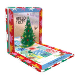 Hello Santa!: A Christmas search-and-find mirror book - Sharon King-Chai