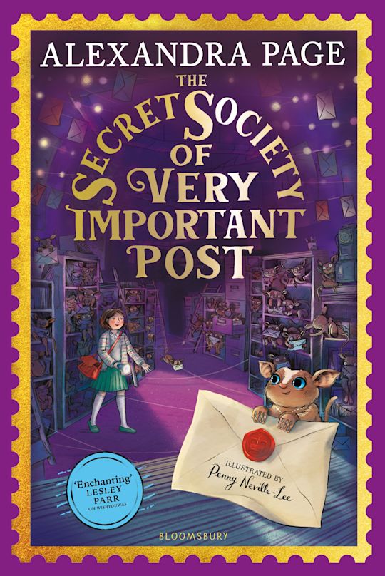 The Secret Society of Very Important Post: A Wishyouwas Mystery - Alexandra Page