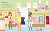 Usborne Sticker Dolly Dressing Shopping