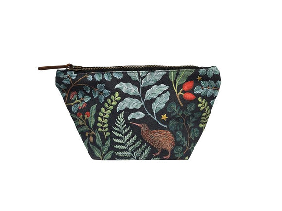 Wolfkamp & Stone: Tawhai Silver Beech - Small Pouch
