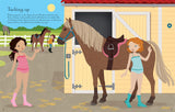 Usborne Sticker Dolly Dressing at the Stables