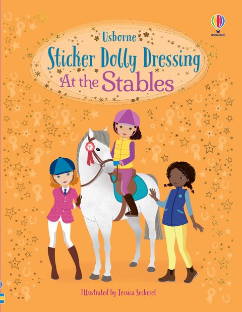 Usborne Sticker Dolly Dressing at the Stables