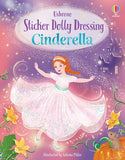 Book cover of 'Sticker Dolly Dressing Cinderella' with a fairy tale design.
