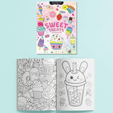 Kaleidoscope: Sweet Treats Coloring & Activity Kit with scented stickers