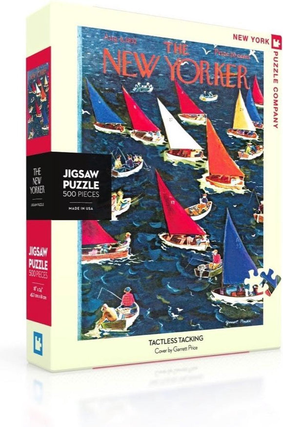 The New Yorker - Tactless Tacking 500 Pc Puzzle