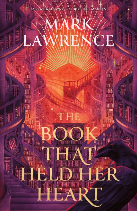 The Book That Held Her Heart (#3 Library trilogy) - Mark Lawrence