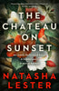 Book cover of 'The Chateau on Sunset' with floral design and bird